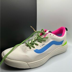 Vans-UltraRange EXO SE 'White Blue Pink' Ultracush Unisex Shoes